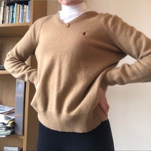 Unisex polo by Ralph Lauren beige sweater